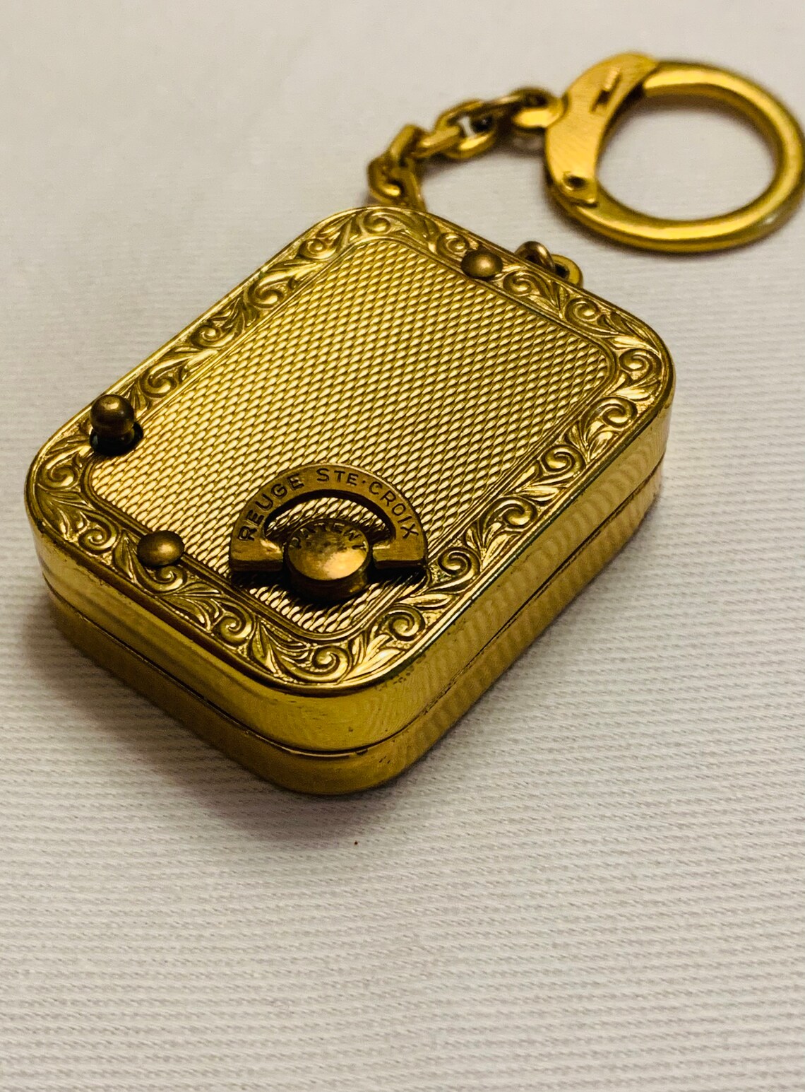 Reuge Ste. Croix Swiss Made Music Box Keychain Etsy
