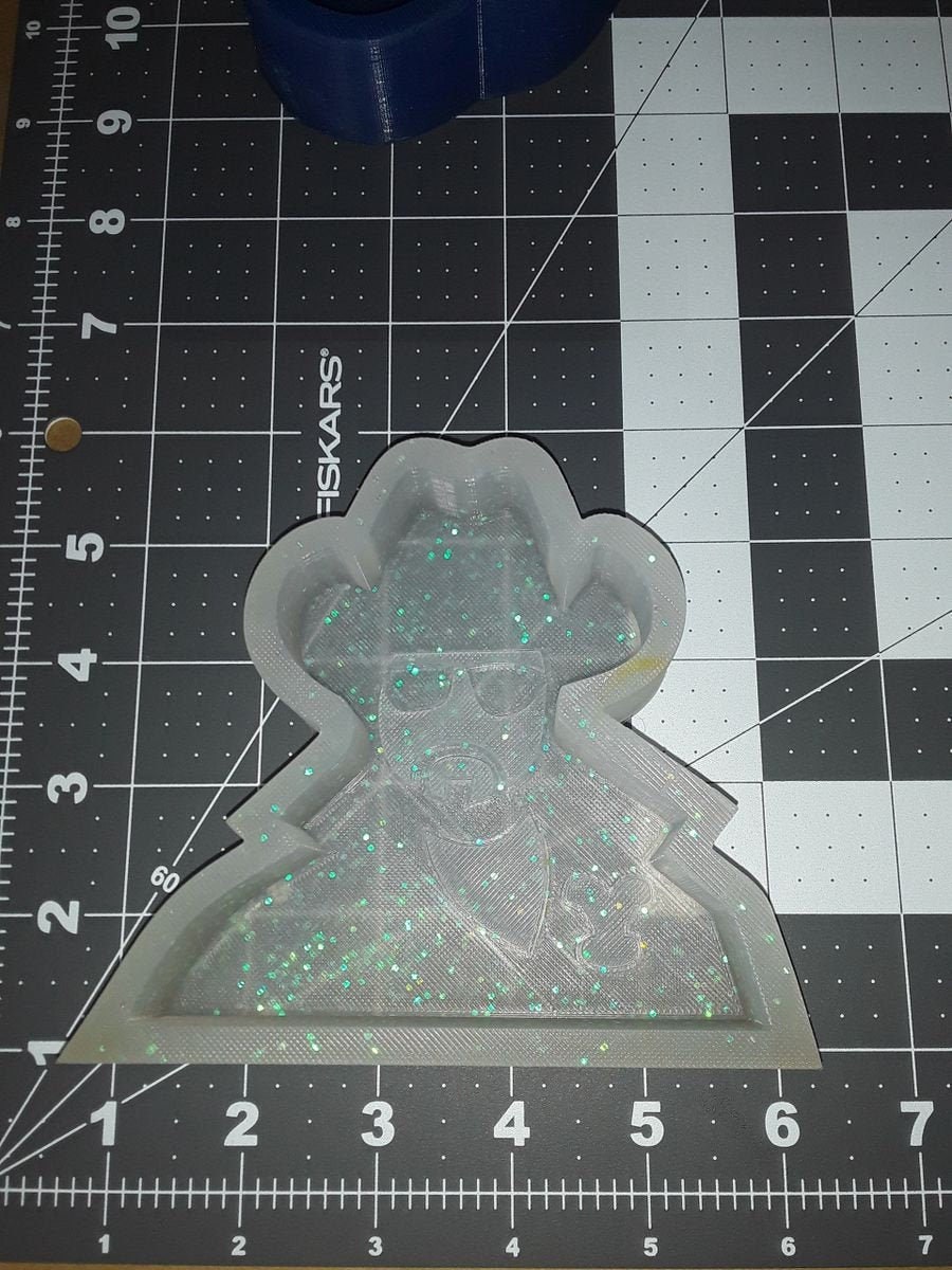 Yellowstone RIP Cowboy silicone mold for aroma beads and freshies