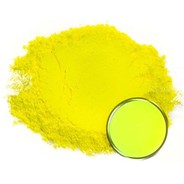 Luminous Mica Pigment for DIY Crafts,bright Fluorescent Mica Powder for  Resin Art,, Craft Supplies, Neon Mica Powder for Nail Art 