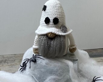 Geisterwichtel Amigurumi Häkelanleitung: Halloween DIY (Digitaler Download PDF)
