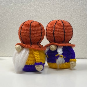 Crochet Amigurumi Basketball Gnome Pattern PDF Instuctions image 7