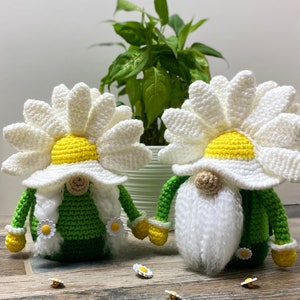 Virkmönster för vårprästkrage i PDF-format, Amigurumi-trädgård, DIY-pyssel (nedladdning)