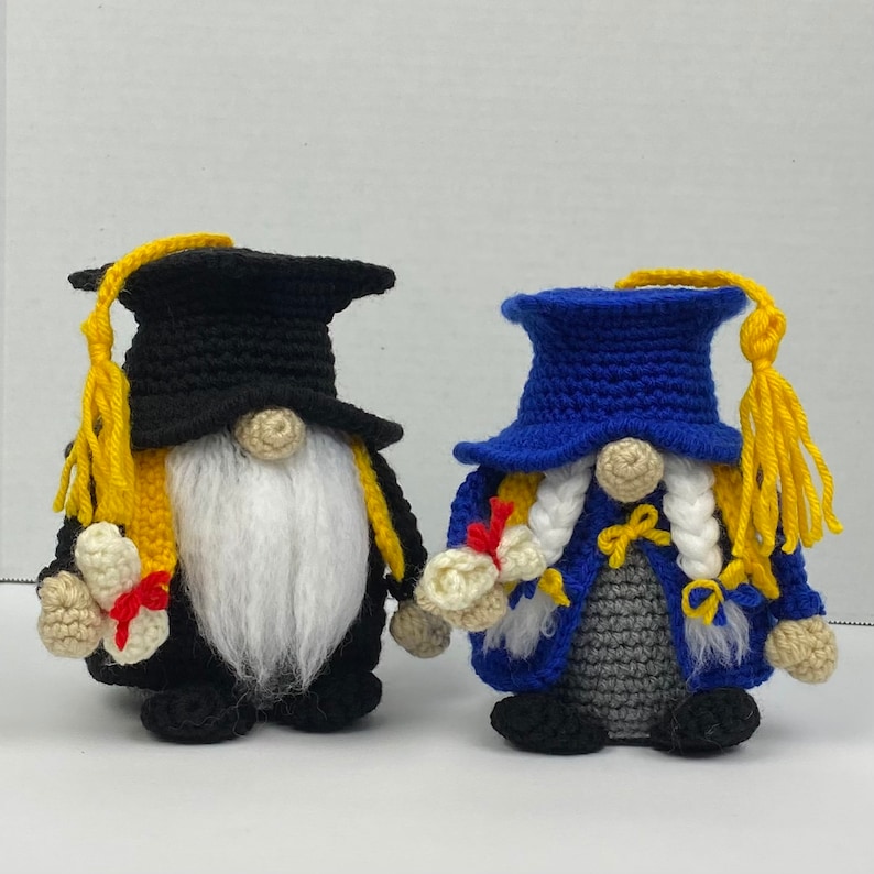 Graduation Crochet Gnome Pattern Graduation School Crochet - Etsy