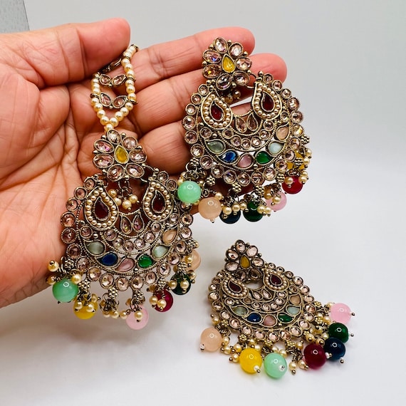Magar style shop earrings