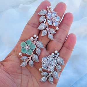 American Diamond stud earrings/ party wear earrings