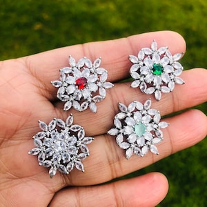 American Diamond stud earrings