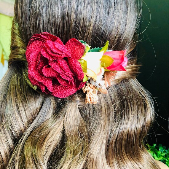 DOITOOL Flower Haarkamm Elegantes Haaraccessoire Fu Produktbild-Vorschau 9