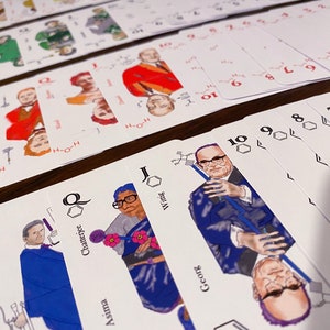 Cartas de Baralho de Química
