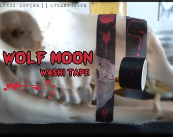 Wolf Moon Washi Tape