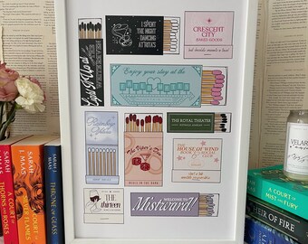 Large Matchbook Print - 13x19in