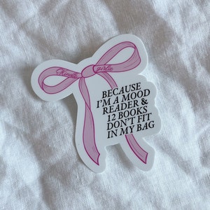 Kindle Girlie Bow Sticker