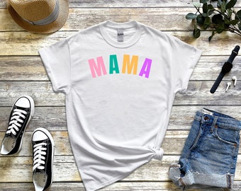 Comfort Color Mama Shirt | Mom Shirt, Mommy Shirt, Mama T-Shirt, Cute Mom Shirt, Mother's Day Gift, Mom Life Shirt, Mama Shirt