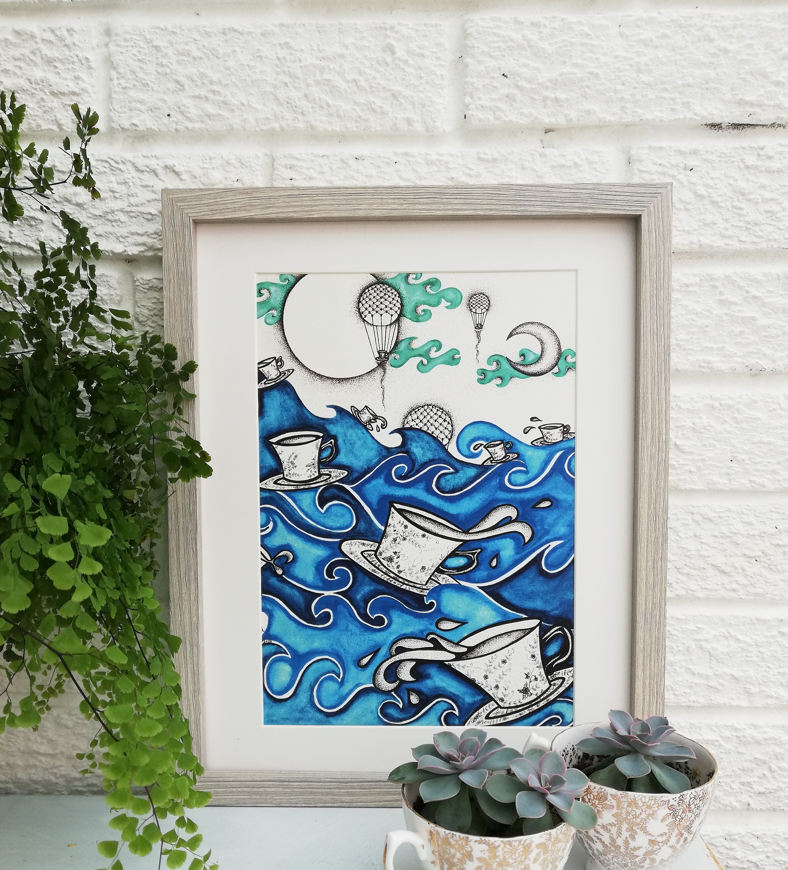 Surreal Fantasy Artwork Print Wall Decor Wall Art. Surreal Etsy UK