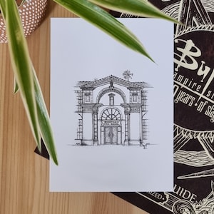 Buffy, a Caça-Vampiros/ Escola Secundária Sunnydale/ Cartão Postal/ Decoração de Parede/ Anjo/ Presente