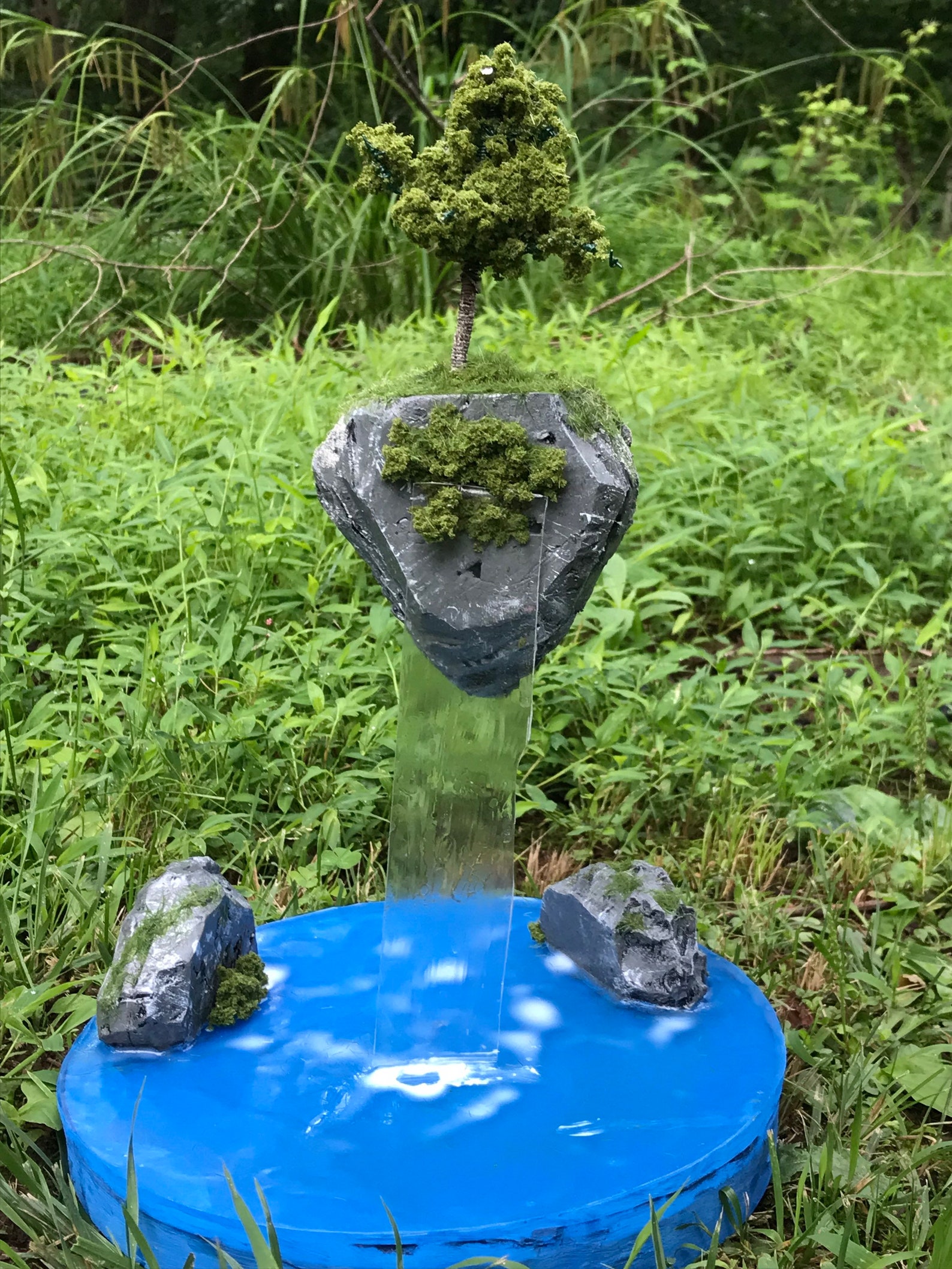 Floating Island Made Out of Foam Great Background Piece Etsy