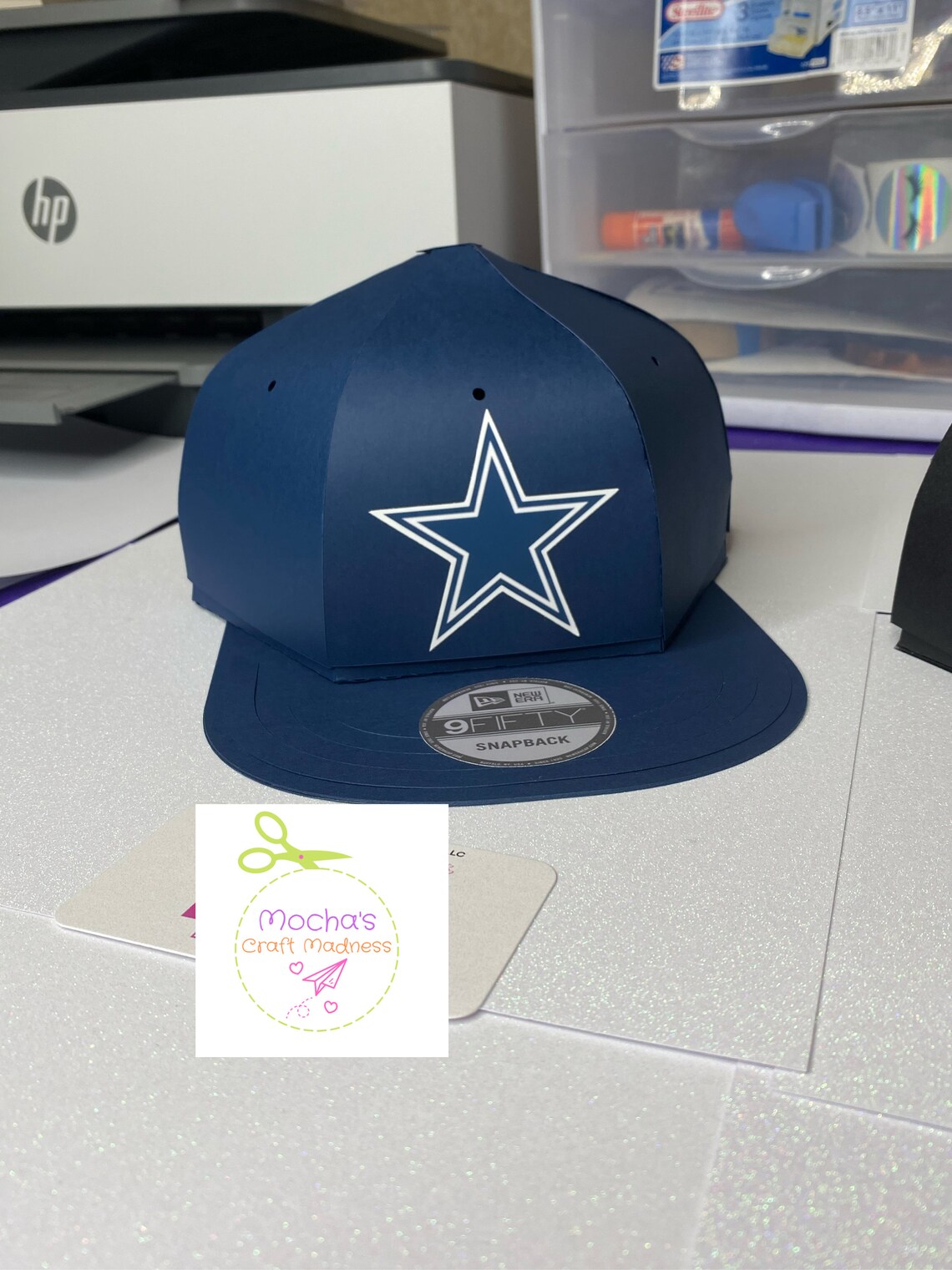 Baseball Cap Gift Box Paper Hat Football Gift Box Fathers Etsy