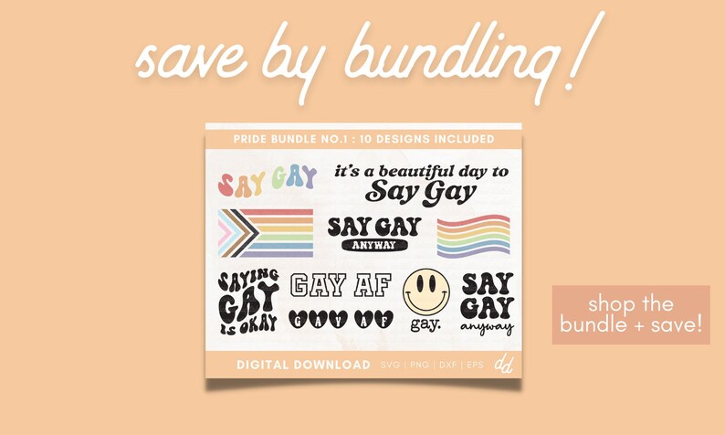 Rainbow Flag SVG Cut File, Say Gay Svg, Lgbtq SVG, Pride Flag SVG ...