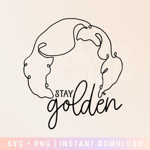 Betty White SVG - Betty White Shirt - Golden Girls SVG - Stay Golden svg - Betty White RIP svg - Commercial Use, Digital File