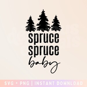 Abeto abeto bebé SVG, árboles de Navidad svg, abeto svg, camisa de Navidad divertida, camisa de Navidad - uso comercial, archivo digital