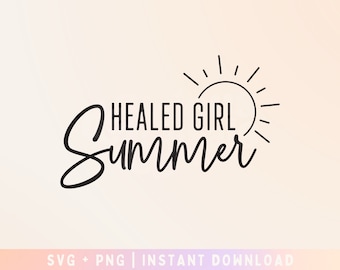 Healed girl summer SVG Cut File - Hot girl summer svg - Commercial Use, Digital File