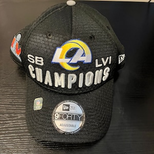 L.A. Rams New Era Super Bowl LVI Champions Locker Room 9FORTY Snapback