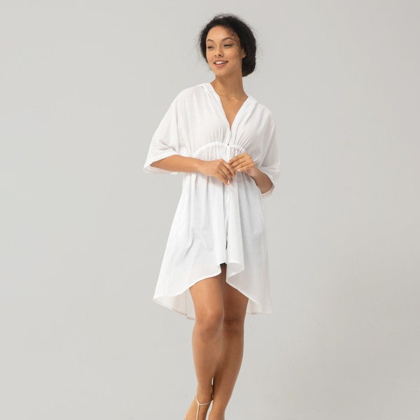 Boho Beach Cover Up Top main image 1
