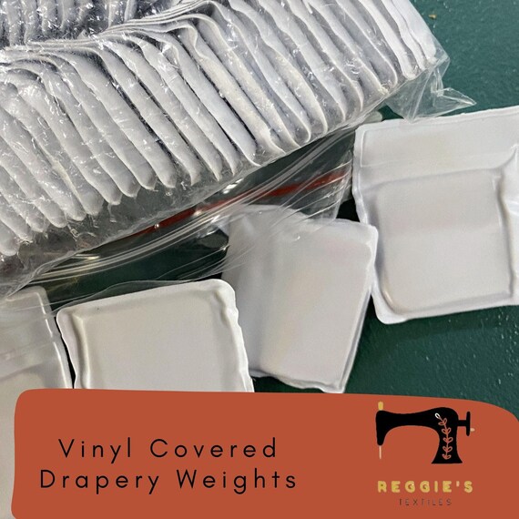Vinyl Covered Drapery Weights Pack of 10 Workroom Supplies Etsy