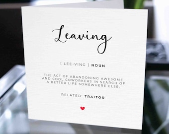 Funny Retirement Card, Retirement Gift, Employee Retirement Card, Coworker Retirement Card, Colleague Retirement Card