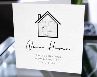 Housewarming Card, Happy 1st Home Together, First Home Together Card, Moving in with Boyfriend Card, Moving in with Girlfriend Card