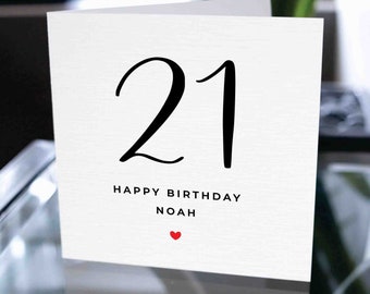 WHITE COTTON CARDS Happy Birthday Karte Mit Kopfhörer-Motiv – Handgefertigt, 22x22 Cm, Mit Glitzer