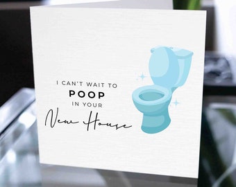 Funny Housewarming Card, Housewarming Gift, Congratulations On Your New Home, Congratulations On Your New House, Funny New Home Card
