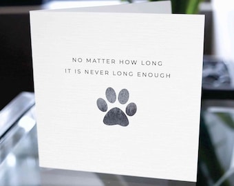 Verlies van huisdierkaart, diepste sympathiekaart, condoleancekaart, klachtenkaart, rouwkaart, verlies van hondenkaart, verlies van kattenkaart