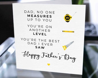 Tarjeta feliz del día del padre, tarjeta del día del padre para papá, tarjeta divertida del día del padre para papá, tarjeta para padre, tarjeta para papá, tarjeta para papá