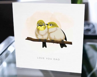 Leuke verjaardagskaart voor papa, verjaardagscadeau voor papa, kaart voor vader, voor papa, gelukkige vaderdagkaart, schattige vaderdagkaart voor papa