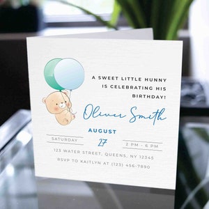 Tarjeta de invitación personalizada, tarjetas de invitación para eventos, invitación a fiesta de cumpleaños, estás invitado, tarjeta de invitación de cumpleaños personalizada