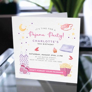 Tarjeta de invitación personalizada, tarjetas de invitación para eventos, invitación a fiesta de cumpleaños, estás invitado, tarjeta de invitación de cumpleaños personalizada