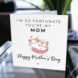 Tarjeta feliz del Día de la Madre, Tarjeta del Día de la Madre para mamá, Tarjeta linda del Día de la Madre para mamá, Tarjeta para madre, Tarjeta para mamá, Tarjeta para mamá