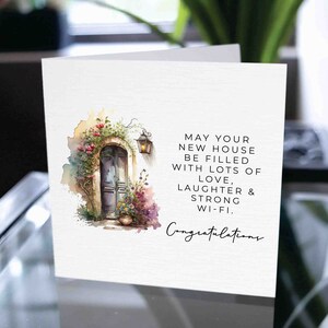 Funny Housewarming Card, Congratulations On Your New House, Congratulations On Your New Home, Happy 1st Home, New Home Card