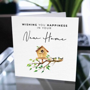 Carte de pendaison de crémaillère, Félicitations pour votre nouvelle maison, Félicitations pour votre nouvelle maison, Happy 1st Home, New Home Card