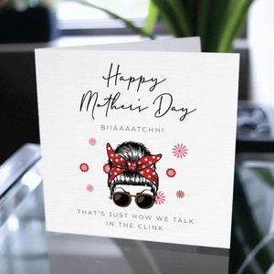Tarjeta feliz del Día de la Madre, Tarjeta del Día de la Madre para mamá, Tarjeta divertida del Día de la Madre para mamá, Tarjeta para madre, Tarjeta para mamá, Tarjeta para mamá