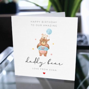Carte de joyeux anniversaire pour papa, carte de joyeux anniversaire personnalisée pour papa, personnaliser la carte de joyeux anniversaire pour papa, cadeau d'anniversaire pour papa, pour papa