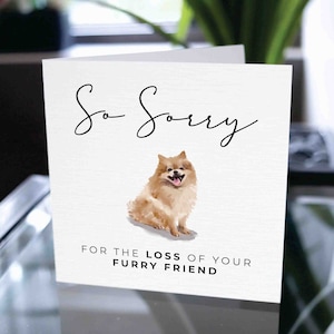 Carte de perte de chien, carte de sympathie pour chien, carte Rainbow Bridge, carte de perte d’animal de compagnie, carte commémorative pour animaux de compagnie, carte de deuil de chien, carte de deuil d’animal de compagnie