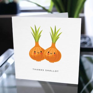 Tarjeta de agradecimiento divertida, tarjeta de agradecimiento, tarjeta de agradecimiento, tarjeta de agradecimiento linda, tarjeta de agradecimiento linda, tarjeta de agradecimiento de chalota divertida