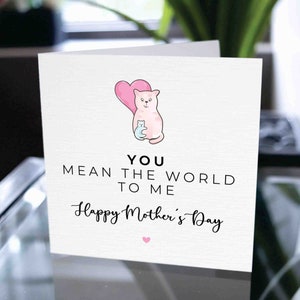 Mother's Day Card, Happy Mother's Day Card for Mom, Mother's Day Card For Mother, Cute Mother's Day Card For Mom, For Mom Gift, To Mommy