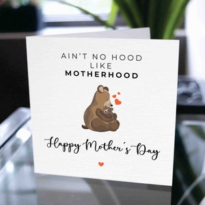 Carte de fête des mères, carte de fête des mères heureuse pour maman, carte de fête des mères pour mère, carte de fête des mères amusante, cadeau pour maman, à maman