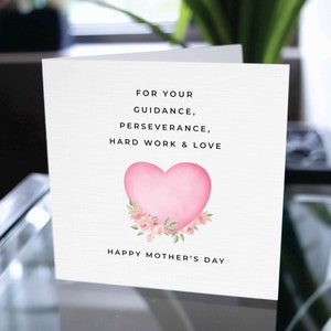 Tarjeta feliz del día de la madre, tarjeta del día de la madre, regalo del día de la madre, tarjeta linda del día de la madre para mamá, gracias mamá, tarjeta de agradecimiento por mamá