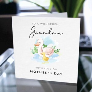 Carte de fête des mères heureuse, carte de fête des mères pour grand-mère, carte de fête des mères pour grand-mère, carte pour grand-mère, carte pour grand-mère, pour grand-mère