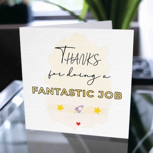 Carte de remerciement d'entreprise, carte de remerciement pour l'équipe, carte d'appréciation des employés, carte de remerciement du personnel, carte d'appréciation professionnelle pour les employés