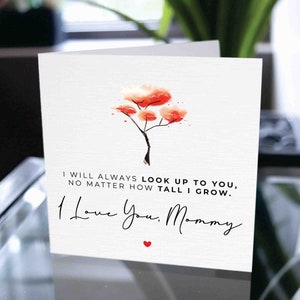 Cartão de memória para mãe, cartão de aniversário para mãe, lembrança para crianças, cartão de feliz dia das mães, cartão de dia das mães para mãe, presente de dia das mães