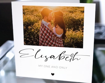 Birthday Card For Boyfriend, Birthday Card For Girlfriend, Custom Birthday Card, Personalized Birthday Card, Birthday Card Gift for Him/Her